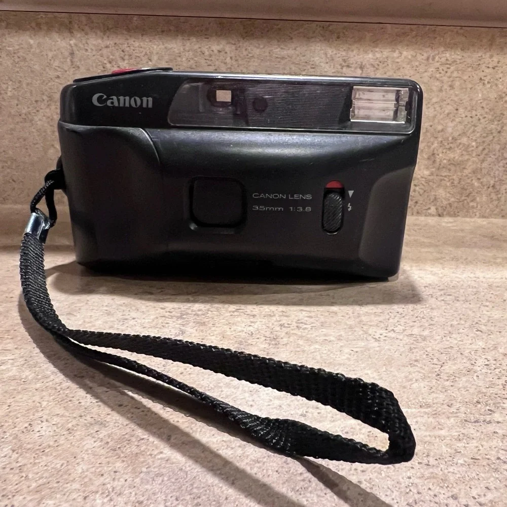 Vintage Canon Snappy K Point and Shoot 35mm Film Compact Camera - Tested